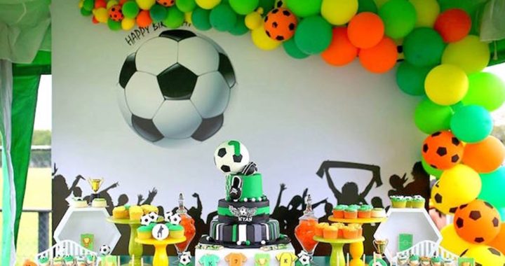 football birthday parties